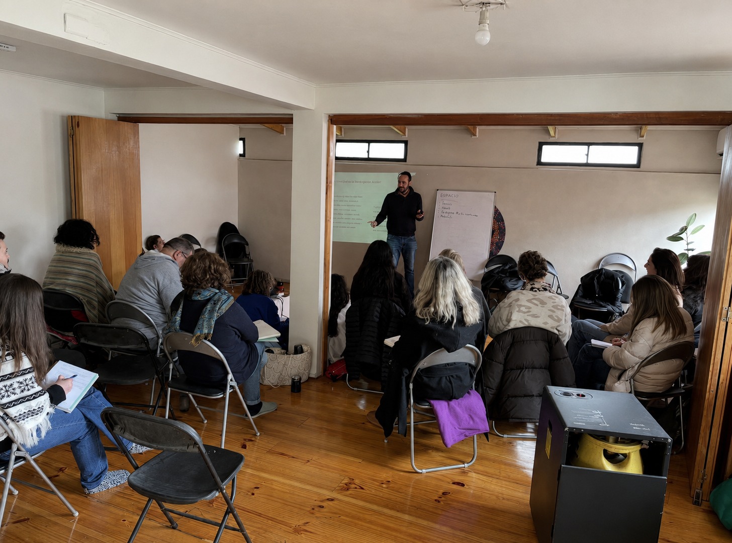 Clase presencial del Diplomado en Constelaciones Familiares en Santiago