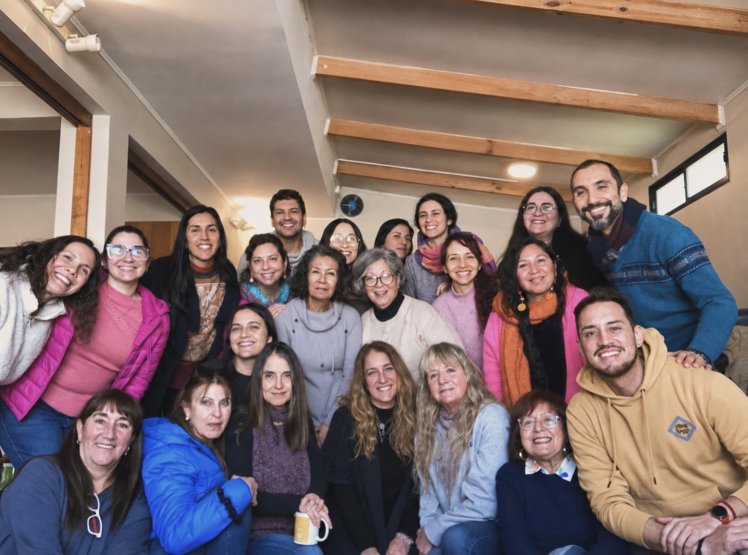Grupo del Diplomado en Constelaciones Familiares en Santiago